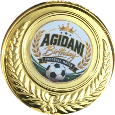 The Agidani League birthday medal